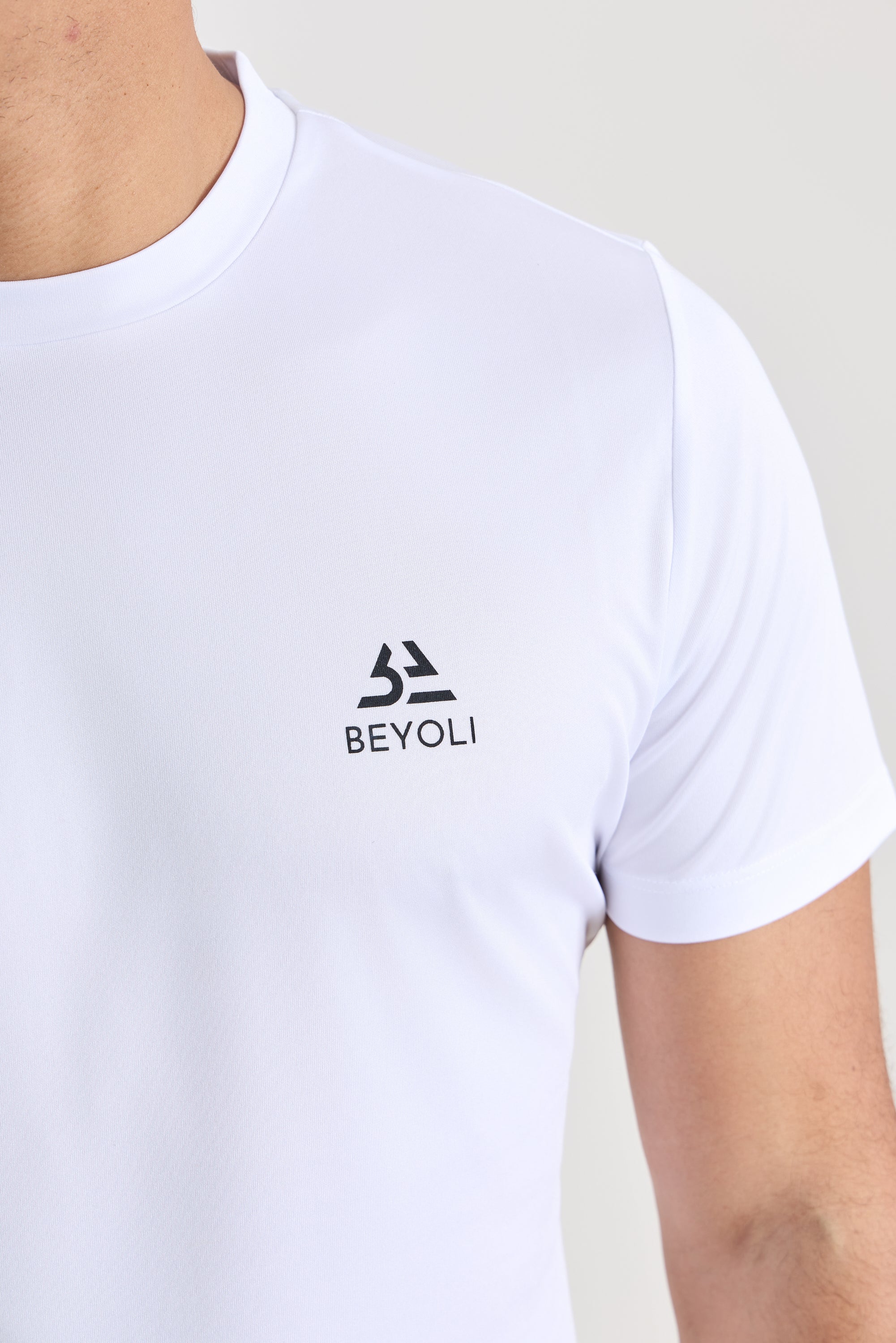 Beyoli Essential Polyester T-Shirt - White