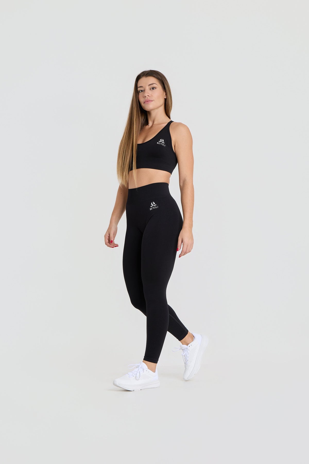 Pack Legging + Brassière Noir - ensemble porté