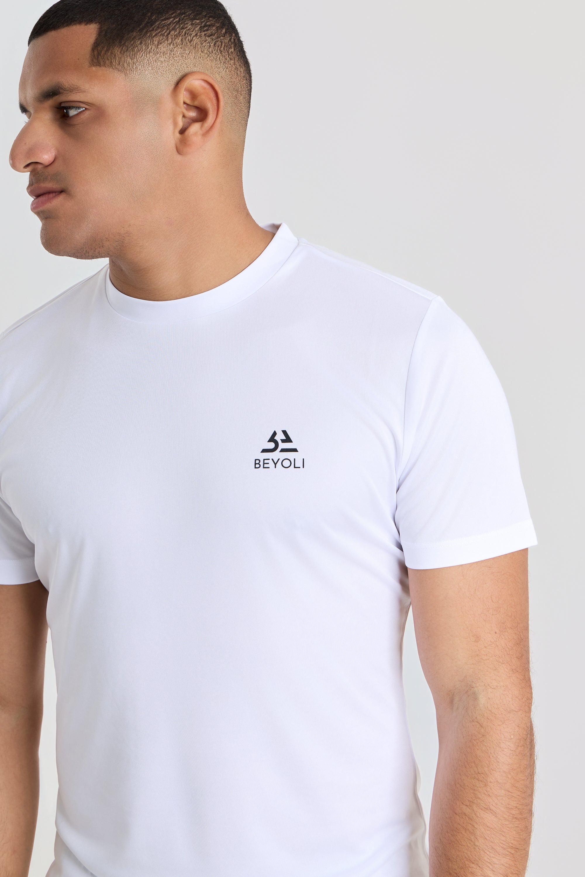 Beyoli Essential Polyester T-Shirt - White