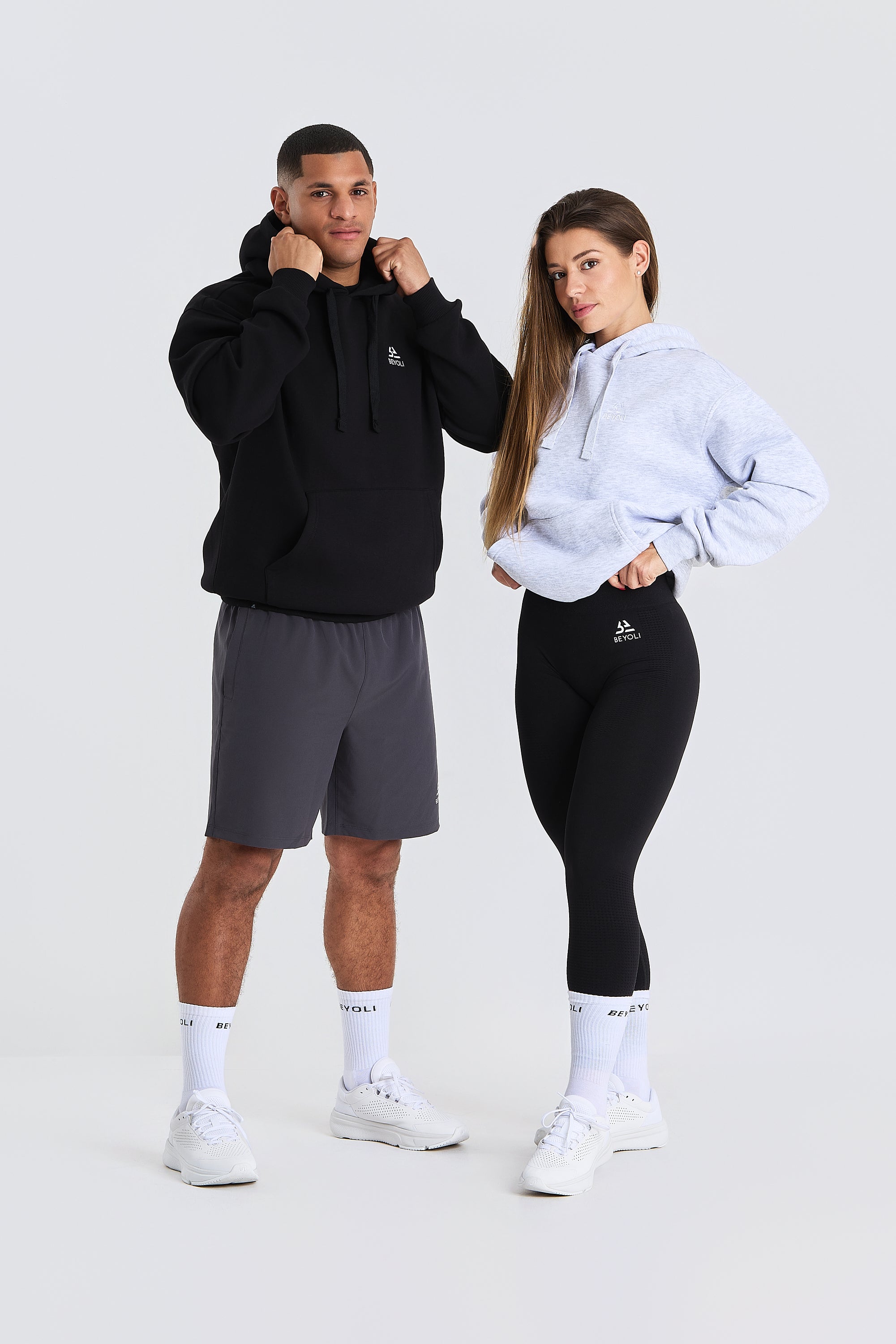 Hoodie Original Beyoli - Gris